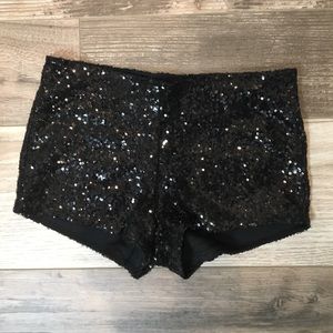 Sequin booty shorts/spanks